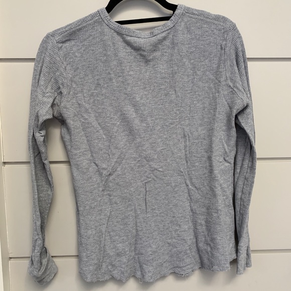 Light grey brandy longsleeve waffle knit - Picture 5 of 5